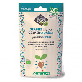 Alfa - trèfle - radis - Graines à germer bio - 150g Alfa - trèfle - radis - Graines à germer bio - 150g