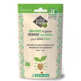 Haricot mungo - Graines à germer bio - 200g Photo Haricot mungo - Graines à germer bio - 200g - Germline