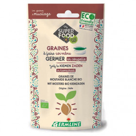Photo Moutarde blanche - Graines à germer bio - 100g - Germline