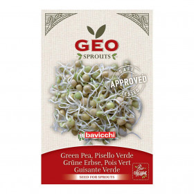 Pois vert - Graines à germer bio - 90g Photo Pois vert - Graines à germer bio - 90g de la marque Geo