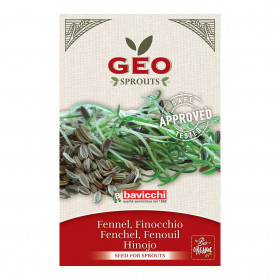 Fenouil - Graines à germer bio - 13g Photo Fenouil - Graines à germer bio - 13g de la marque Geo