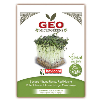 MINUZA ROUGE - MICROGREENS - 15g BIO - GEO