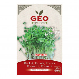 Roquette - Graines à germer bio - 30g Photo Roquette - Graines à germer bio - 30g de la marque Geo