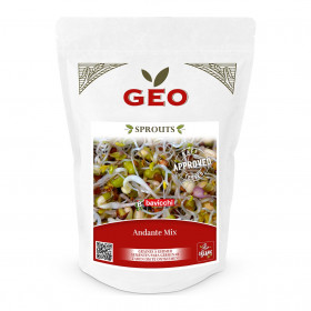 Mix Andante - Graines à germer bio - 400g Photo Mix Andante - Graines à germer bio - 400g de la marque Geo